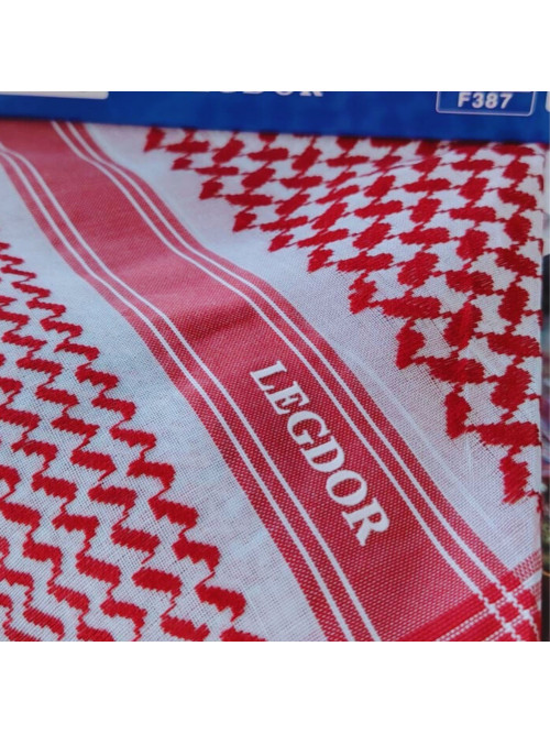 شماغ أحمر ليجدور F387